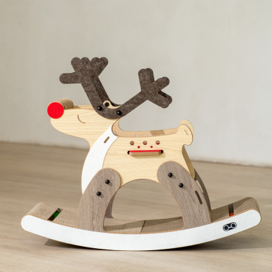 Rocking Reindeer Cat Scratcher