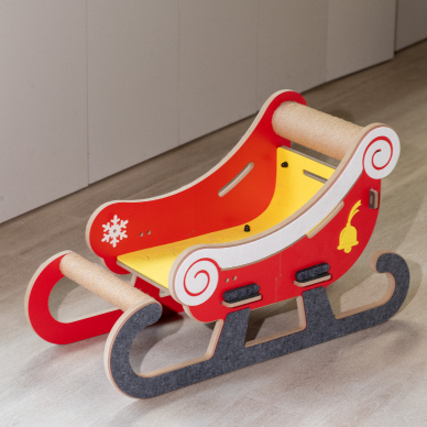 Stationary Sleigh Cat Scratcher