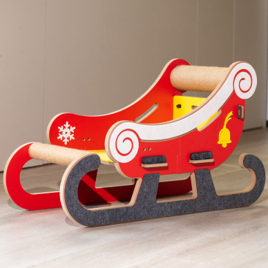 Stationary Sleigh Cat Scratcher