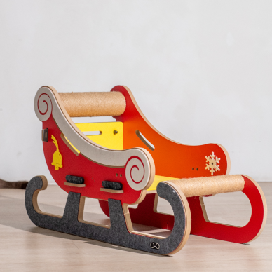 Stationary Sleigh Cat Scratcher