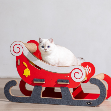 Stationary Sleigh Cat Scratcher