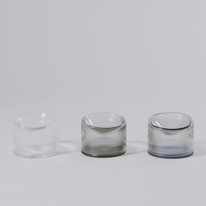 2-in-1 Elevated Glass Cat Bowl