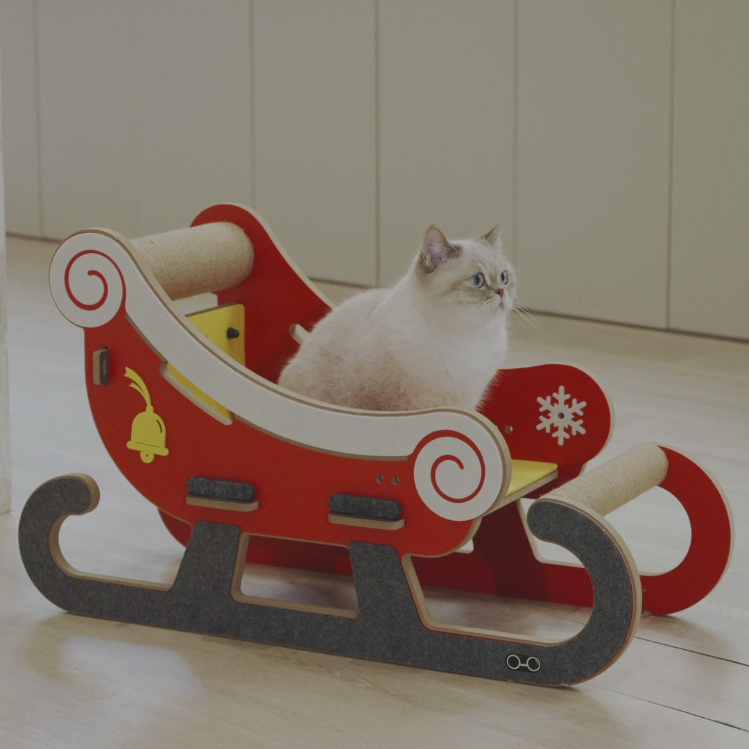 Stationary Sleigh Cat Scratcher